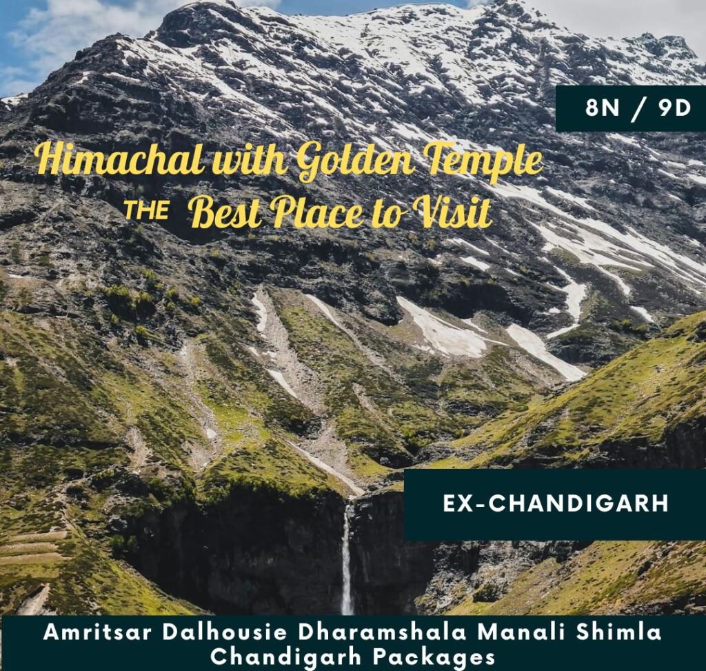 Amritsar Dalhousie Dharamshala Manali Shimla Chandigarh Packages