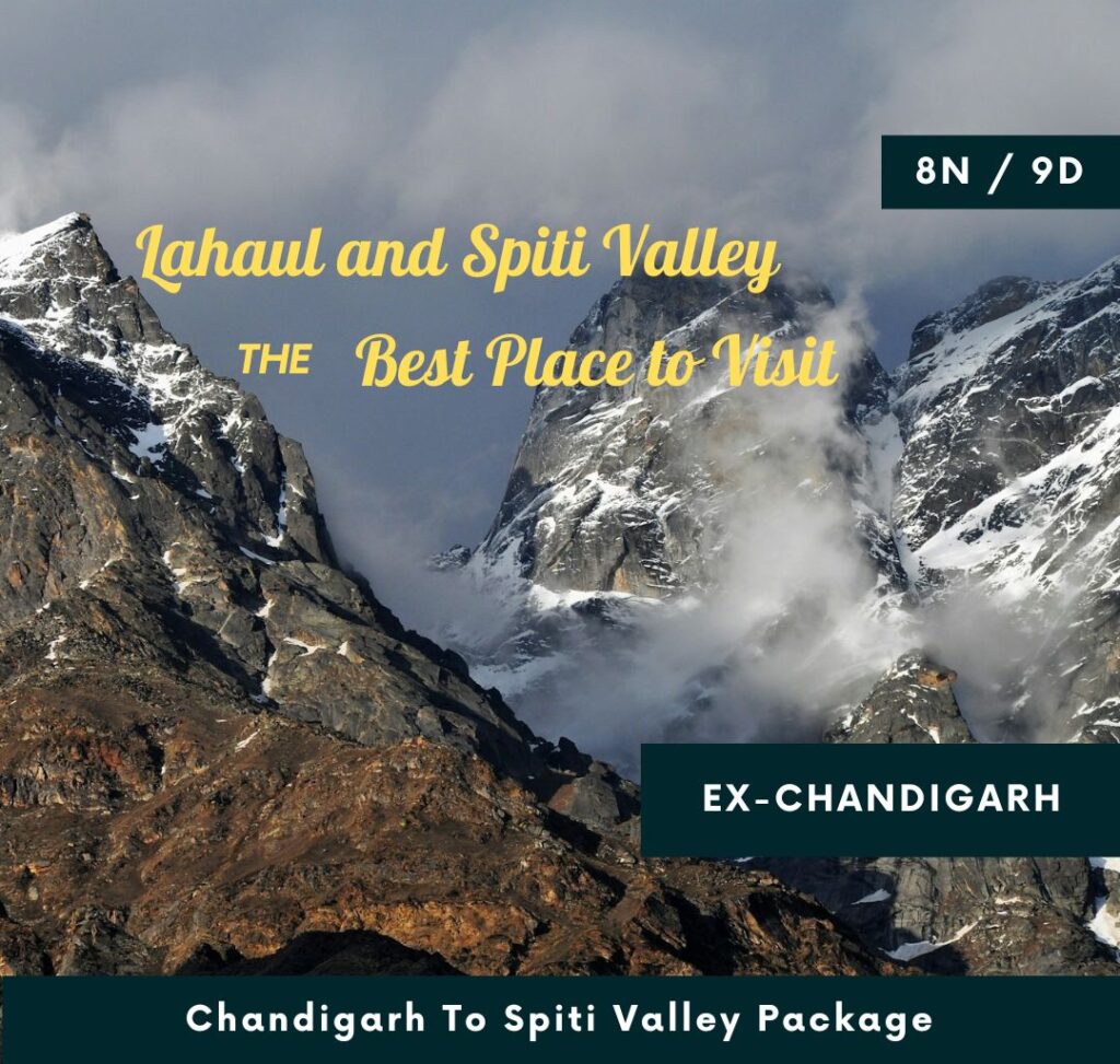 Chandigarh To Spiti Valley Package