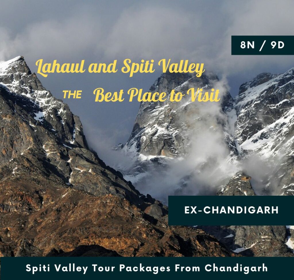 Spiti Valley Tour Packages From Chandigarh